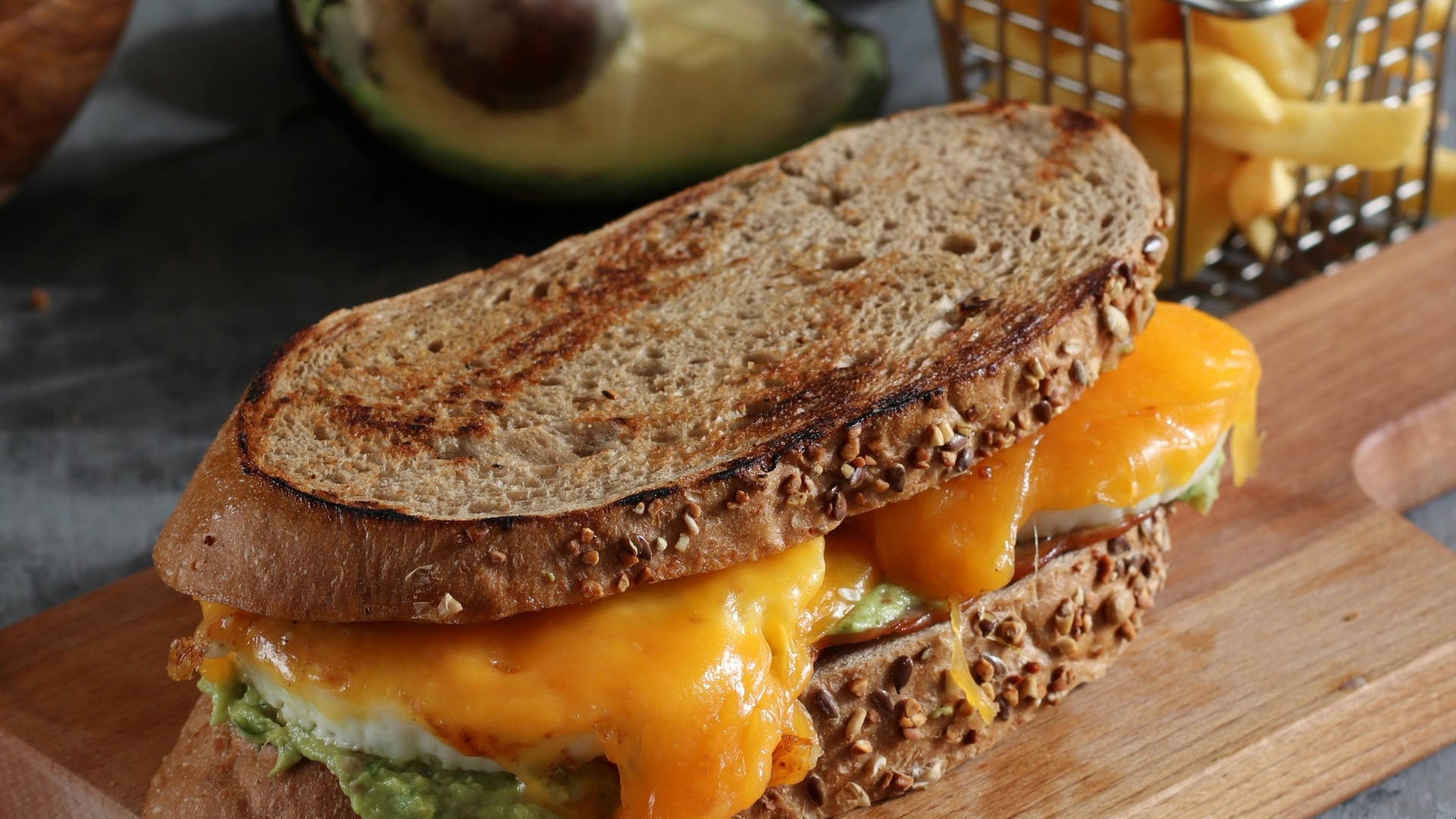 Cheddar Peynirli Tost